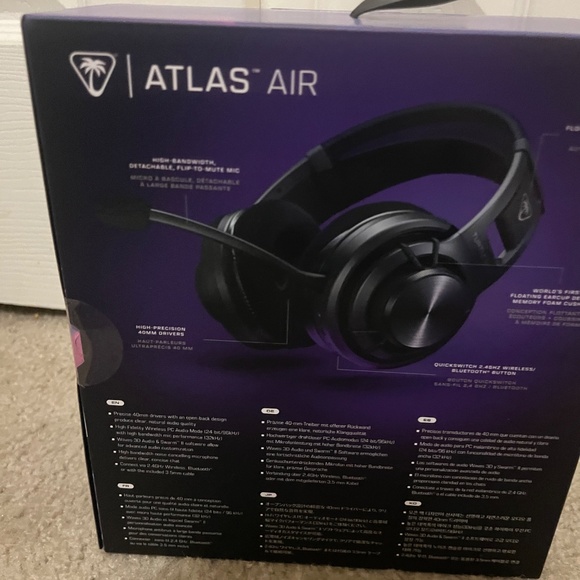 New Turtle Beach Atlas Air headphones - Picture 3 of 4